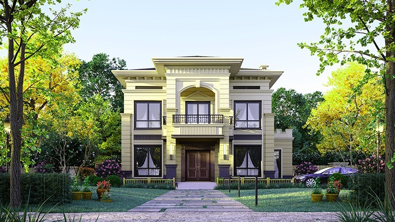 临高乡村别墅的墙壁通常用什么砖砌？